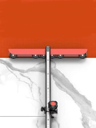 Плиткорез T-CUT, длина реза не ограничена