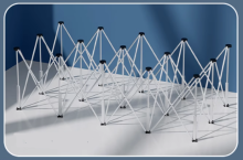 Ножки стола модель PT3600 1,8*3,8